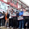 Ratusan Mahasiswa di Sultra Gelar Mimbar Demokrasi Tolak Politik Dinasti