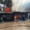 Rumah dan Kios di Wolio Baubau Terbakar Hebat, Api Berasal dari Korsleting Listrik