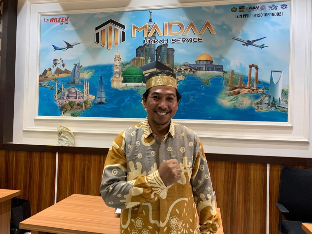 Owner PT Maidaa Iman Insani, Hamzah Idris.