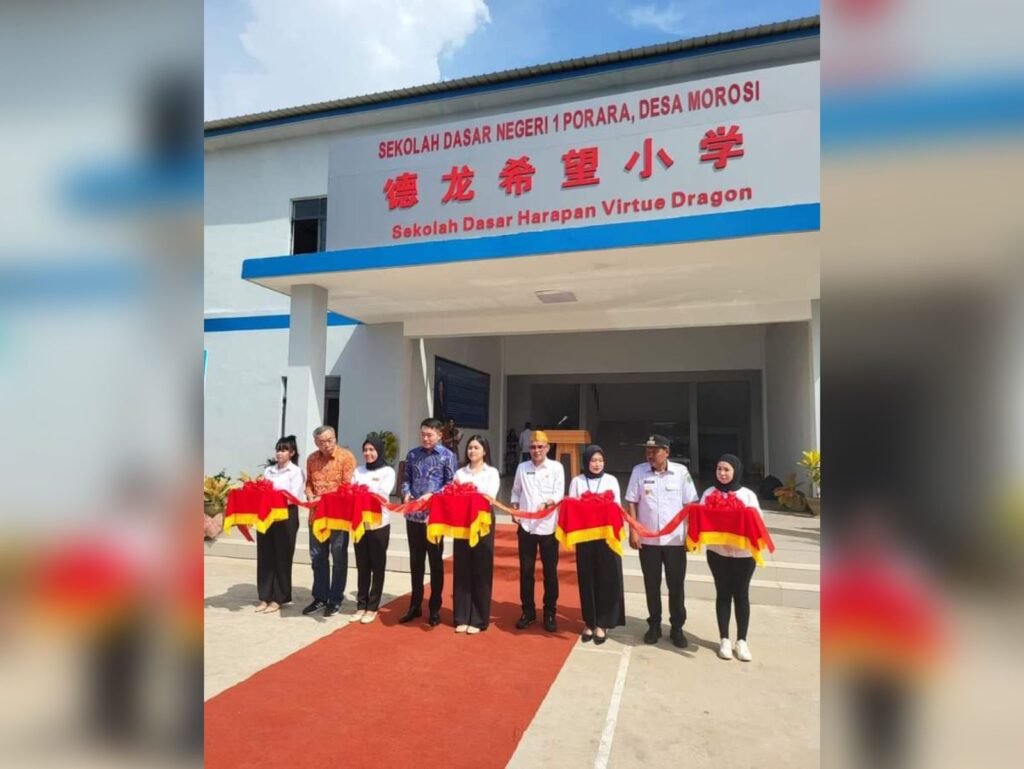 Peresmian SD Negeri 1 Porara.