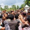 Demo Ratusan Pegawai Non ASN RS Jantung di Kendari Ricuh