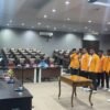 Rektor UHO Kendari Lantik Ketua dan Wakil Ketua BEM Terpilih