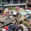 Tumpukan Sampah di Jalan Lasolo, Kendari Pascabanjir, Warga Khawatir Jadi Sumber Penyakit