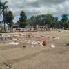 Pasca-kegiatan Dispar Sultra, Sampah Menumpuk dan Berhamburan di Kawasan MTQ Kendari