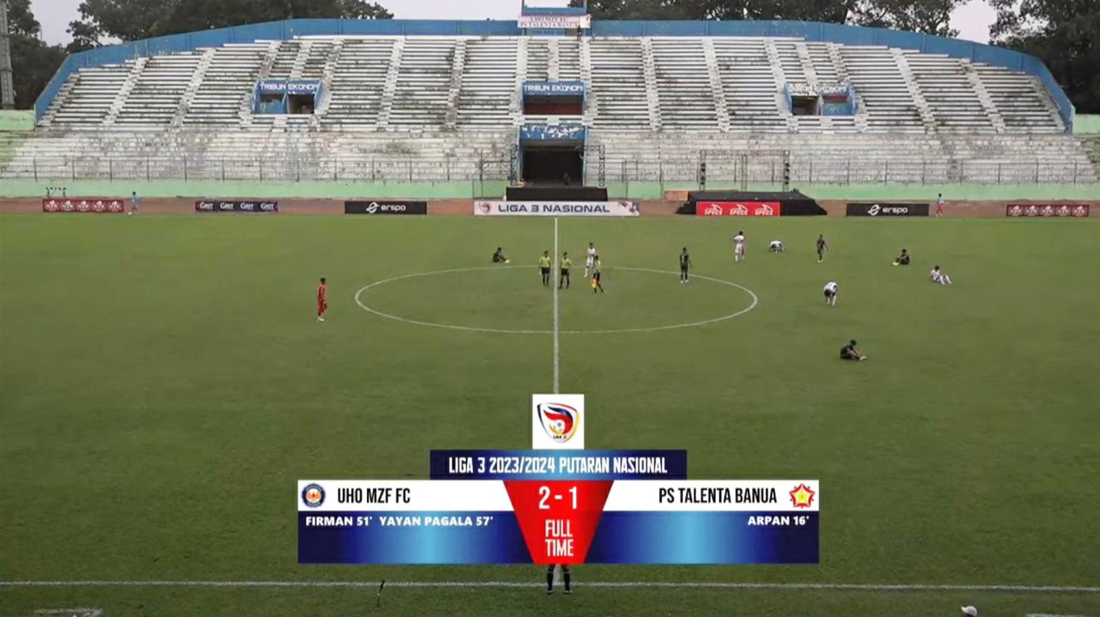 Liga 3 Nasional: UHO MZF FC Kendari Taklukkan PS Talenta Banua Liga 3 Nasional: UHO MZF FC Kendari Taklukkan PS Talenta Banua