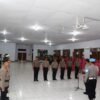 HUT ke-78 Bhayangkara, Kapolres Baubau Pimpin Upacara Kenaikan Pangkat 38 Personel
