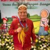 Pj. Gubernur Sultra Kenakan Kemeja Motif Cenderawasih saat Hadiri Puncak Peringatan Hari Anak di Papua