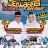 Deklarasi Paslon HADIR Bakal Dirangkaikan dengan Pesta Rakyat yang Bertabur Hadiah di Konawe