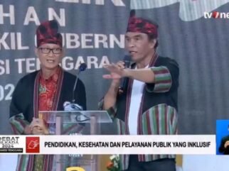 Debat Pilgub Sultra, Moderator Kena Semprot Laode Ida karena Kesalahan Teknis