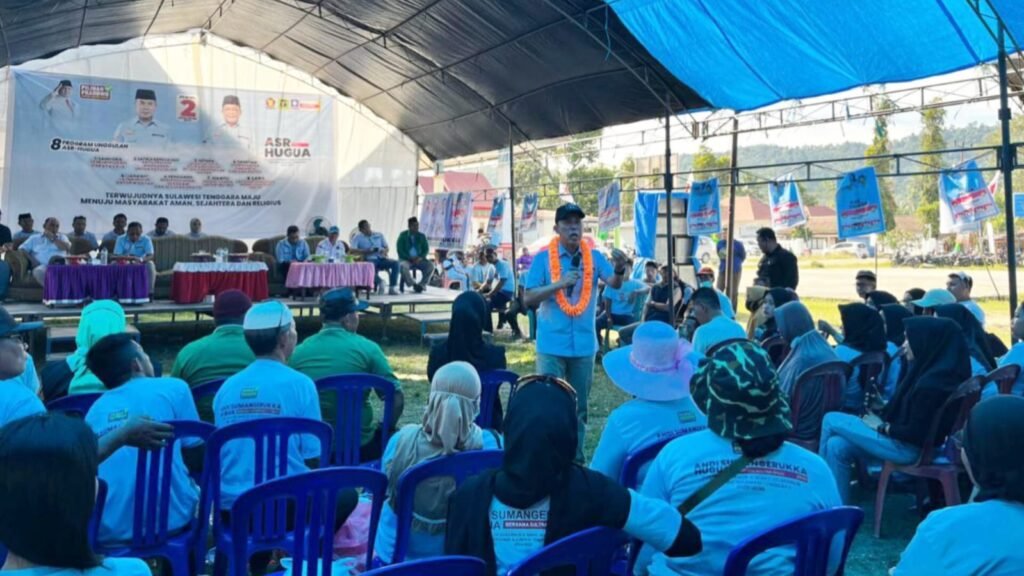 Suasana kampanye ASR-Hugua di Kolaka Timur (Koltim).