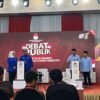 Duel Debat Perdana: AJP-ASLI Ingin Konekan Drainase, Giona-Subhan Buat 50 Kolam Retensi untuk Atasi Banjir Kendari