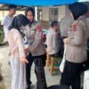 Polisi Jaga Ketat Gudang Logistik KPU Kendari saat Pelipatan Surat Suara