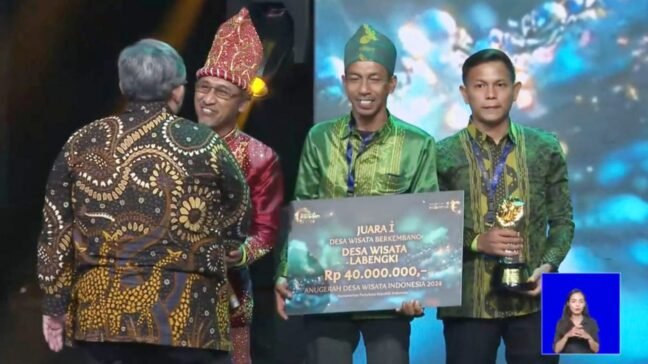 Pulau Labengki Juara 1 Desa Wisata Berkembang ADWI 2024