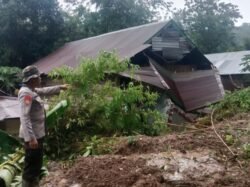 2 Rumah Warga Rusak Diterjang Longsor di Puulemo, Kolaka