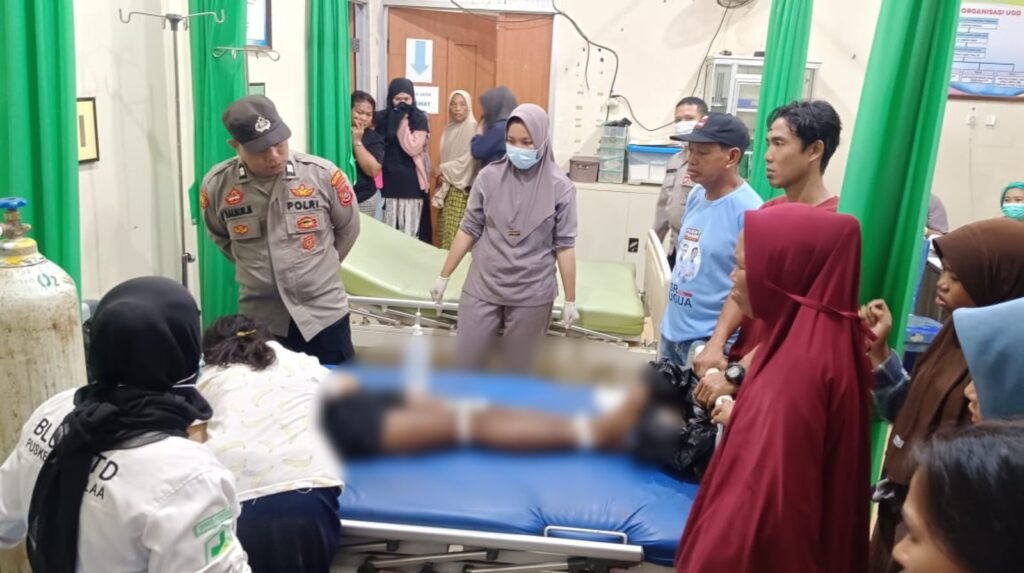 Remaja berinisial IR (17), korban kecelakaan tunggal di Jalan Bypass Kelurahan Dawidawi, Kecamatan Pomalaa, Kabupaten Kolaka, Sulawesi Tenggara (Sultra).