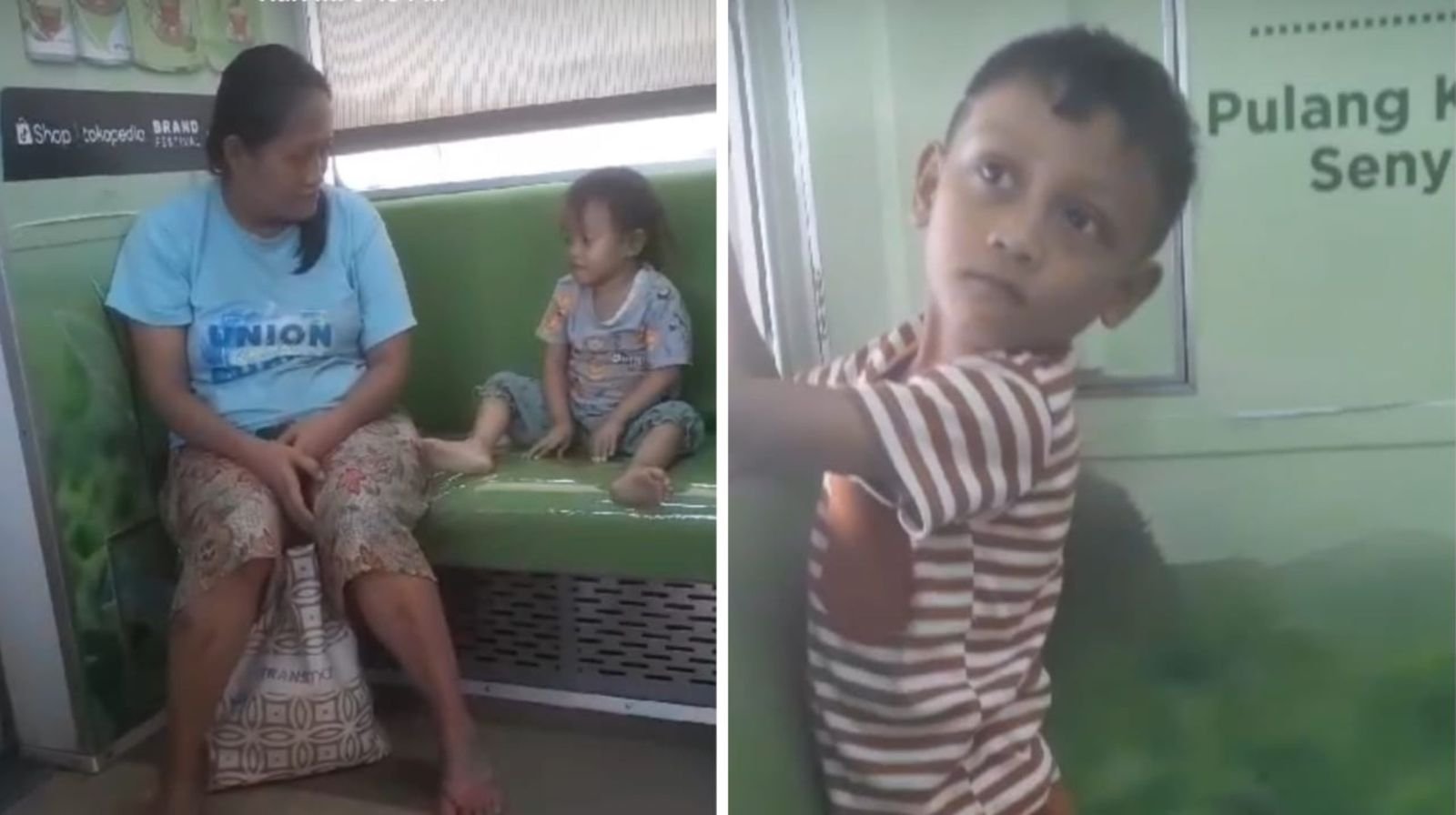 Viral Video Ibu dan 2 Anak asal Kendari Menumpang KRL Rute Bogor – Jakarta Viral Video Ibu dan 2 Anak asal Kendari Menumpang KRL Rute Bogor – Jakarta