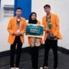 3 Mahasiswa UHO Kendari Juara 1 Perencanaan Bisnis di Palembang