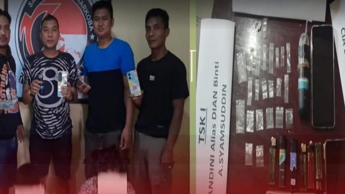 2 Wanita di Mowewe, Koltim Ditangkap saat Transaksi Sabu-Sabu, 2 Pengedar Ikut Diringkus 2 Wanita di Mowewe, Koltim Ditangkap saat Transaksi Sabu-Sabu, 2 Pengedar Ikut Diringkus