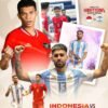 Timnas Indonesia Tantang Argentina pada Turnamen 4 Nation World Series 2025