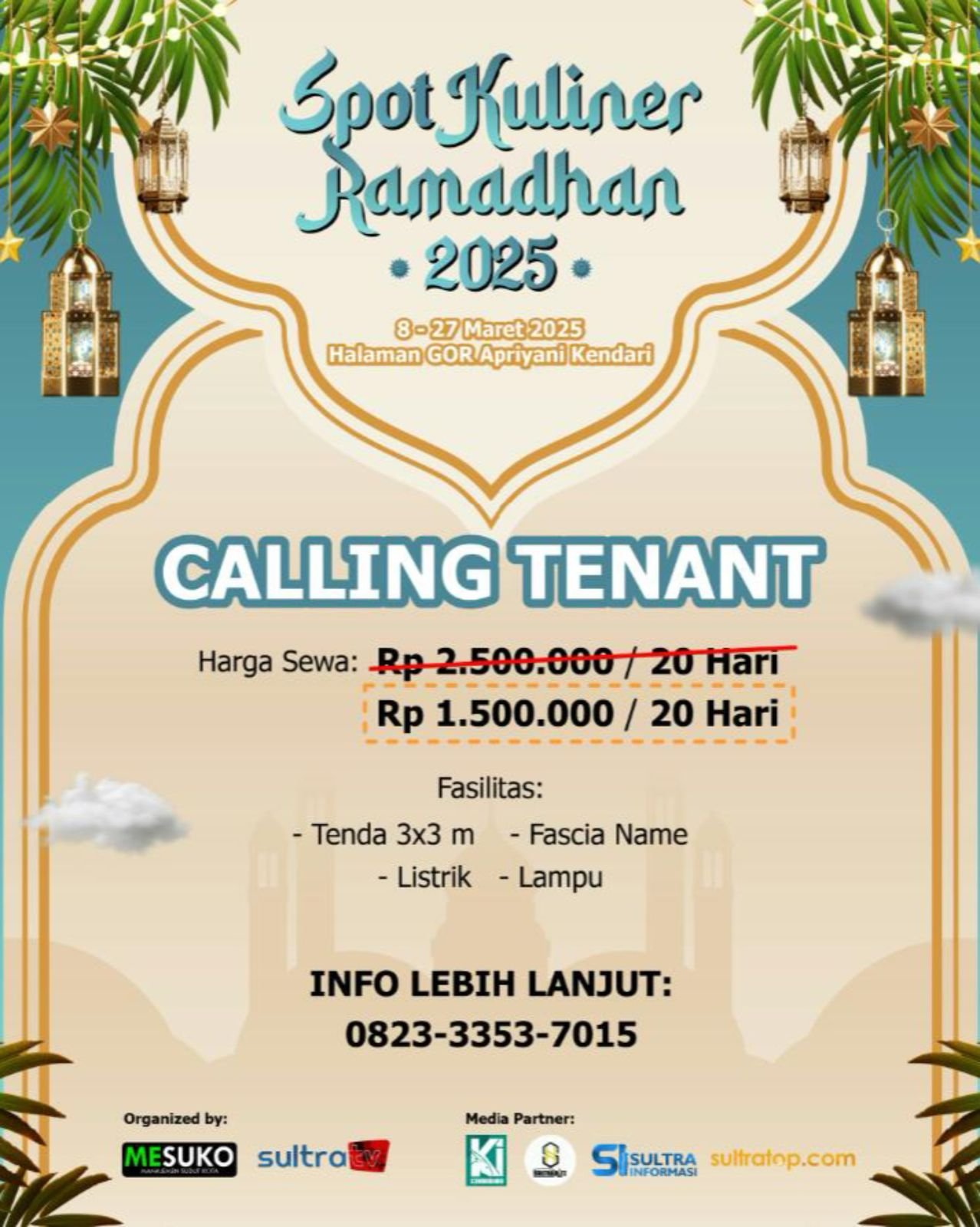 Spot Kuliner Ramadhan 2025 Siap Fasilitasi Pelaku UMKM Kendari Spot Kuliner Ramadhan 2025 Siap Fasilitasi Pelaku UMKM Kendari