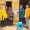 Baznas Beri Bantuan Korban Kebakaran di Wuawua, Kendari