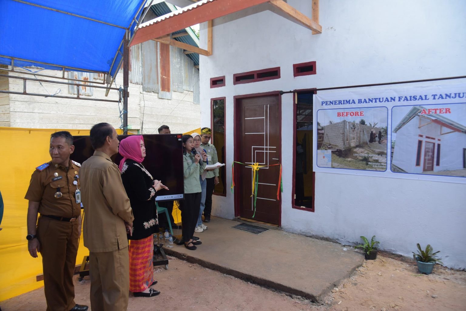Wali Kota Kendari Luncurkan Program Bedah Rumah Wali Kota Kendari Luncurkan Program Bedah Rumah