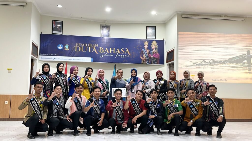 Finalis Duta Bahasa Sultra 2025.