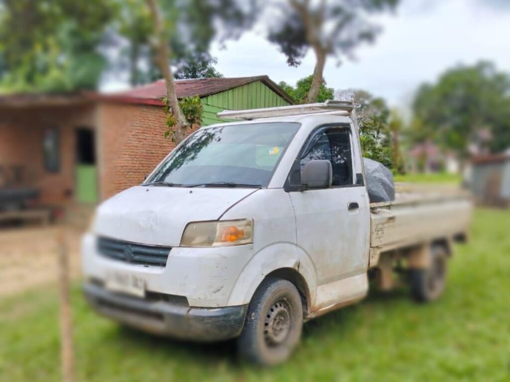 Mobil pikap yang diduga membuat bocah usia 7 tahun bernama Rehan meninggal karena kehabisan oksigen.