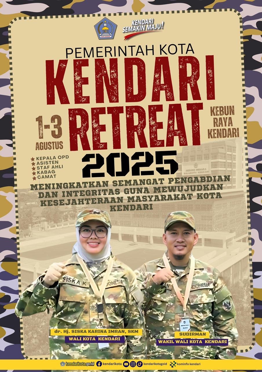 Besok! Kepala OPD dan Camat Lingkup Pemkot Bakal Jalani Retret di Kebun Raya Kendari Besok! Kepala OPD dan Camat Lingkup Pemkot Bakal Jalani Retret di Kebun Raya Kendari