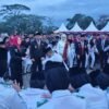 Hujan Deras Tak Halangi Kebersamaan Pejabat Pemkot dan Paskibraka di Kendari