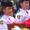 Momen Purna Paskibraka asal Kendari Dipercaya Bawa Bendera Pusaka Usai Dikibarkan di Istana Negara