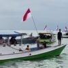 Ratusan Nelayan Bombana Meriahkan HUT ke-80 RI dengan Pawai Kapal Laut