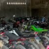 Penampakan 31 Motor Curian Spesialis Curanmor Hasil Pengungkapan Resmob Polda Sultra