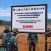 Satgas Penertiban Kawasan Hutan Segel Lahan PT TMS di Bombana