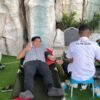 Warga Antusias Donor Darah di Cafe Langit, Hotel Qubah 9 Kendari