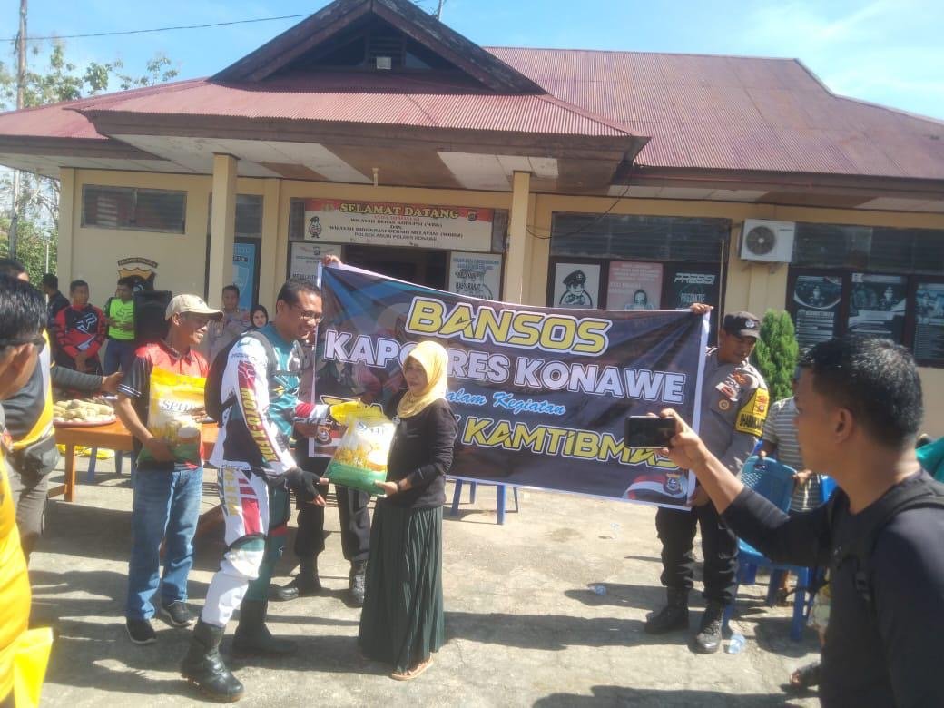Trabas Kamtibmas Polres Konawe, Cara Polisi Salurkan Bantuan ke Warga Pedalaman Trabas Kamtibmas Polres Konawe, Cara Polisi Salurkan Bantuan ke Warga Pedalaman