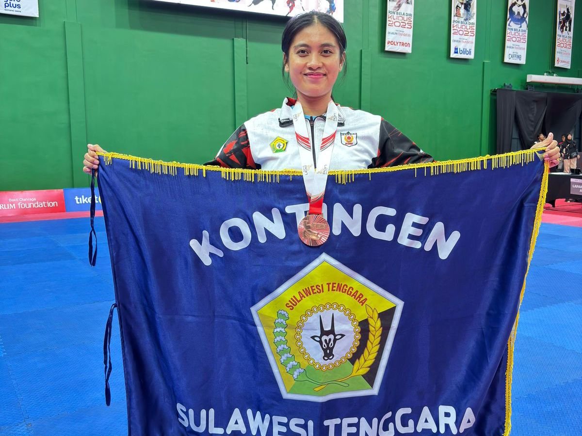 Sultra Akhiri PON Bela Diri Kudus 2025 dengan 9 Medali, Tempati Posisi 25 dari 32 Provinsi Sultra Akhiri PON Bela Diri Kudus 2025 dengan 9 Medali, Tempati Posisi 25 dari 32 Provinsi