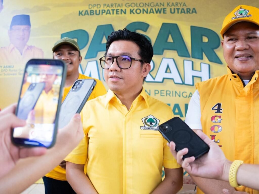 Ketua DPD II Partai Golkar Konut, Satria Asiku.