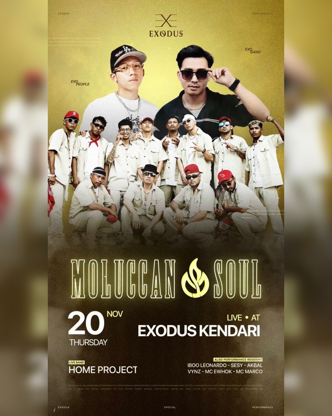 Moluccan Soul Siap Guncang Exodus Kendari dengan Musik Timur, R&B, dan Amapiano Moluccan Soul Siap Guncang Exodus Kendari dengan Musik Timur, R&B, dan Amapiano