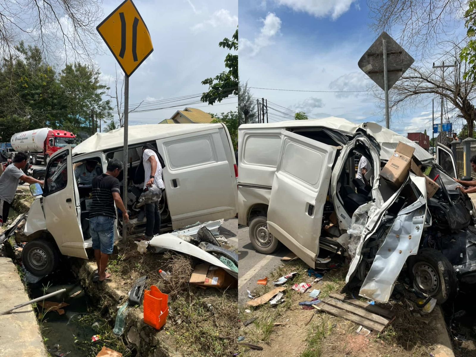 Minibus dan Truk Terlibat Kecelakaan di Puuwatu Kendari, 1 Pengemudi Alami Luka Serius Minibus dan Truk Terlibat Kecelakaan di Puuwatu Kendari, 1 Pengemudi Alami Luka Serius