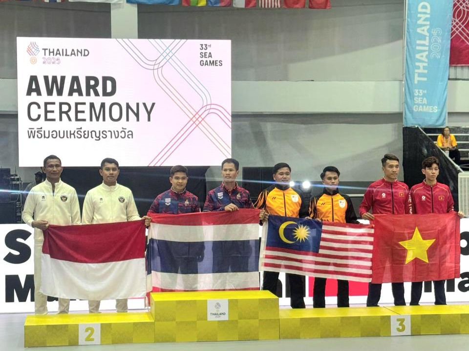 Atlet Teqball Baubau Raih Perak di SEA Games Thailand 2025 Atlet Teqball Baubau Raih Perak di SEA Games Thailand 2025