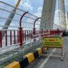 Wajah Baru Jembatan Teluk Kendari, Kini Ada Pagar Pembatas