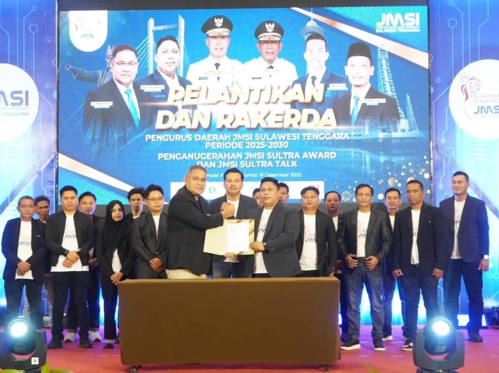 Pengurus JMSI Sultra Periode 2025 – 2030 Resmi Dilantik, Profesionalisme Media Jadi Fokus Pengurus JMSI Sultra Periode 2025 – 2030 Resmi Dilantik, Profesionalisme Media Jadi Fokus