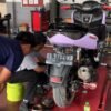 Momentum Nataru, BPVP Sultra Buka Layanan Servis Gratis Motor dan Fasilitas Rumah Ibadah