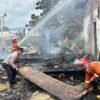 Kebakaran Hanguskan 1 Rumah dan 2 Motor di Koltim Alami Kerugian Capai Rp200 Juta
