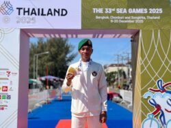 TNI asal Muna Bantu Tim Triathlon Indonesia Rebut 2 Medali SEA Games 2025