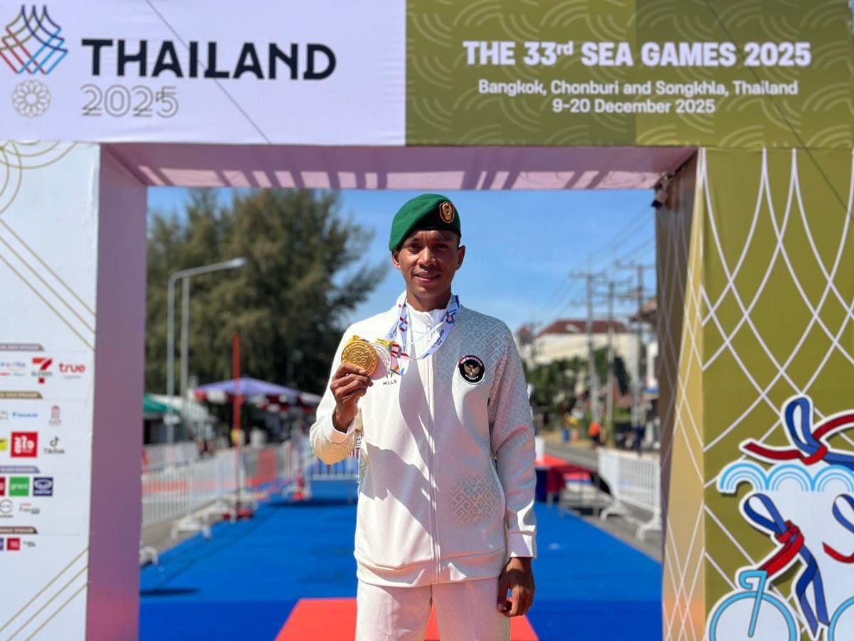 TNI asal Muna Bantu Tim Triathlon Indonesia Rebut 2 Medali SEA Games 2025 TNI asal Muna Bantu Tim Triathlon Indonesia Rebut 2 Medali SEA Games 2025