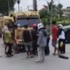 Truk Tabrak Motor di Kendari, Pemotor Sempat Tak Sadarkan Diri