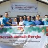 Jelang Natal 2025, Claro Hotel Kendari Lakukan Aksi Bersih-Bersih di Gereja Pantekosta Victory