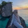 Batu Buti Baubau, Pesona Karang Menjulang di Laut dengan Panorama Sunset yang Memikat